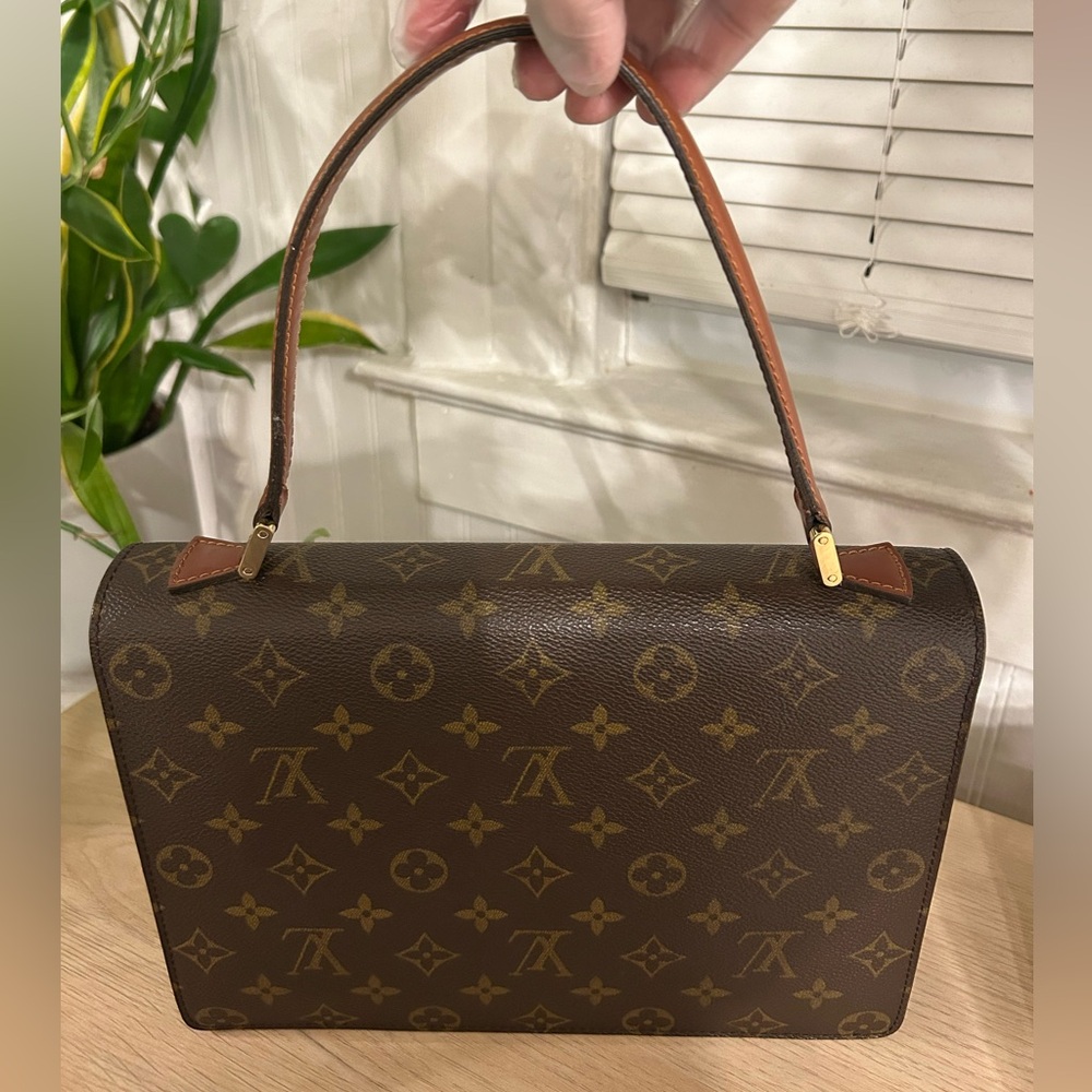 Louis Vuitton Monogram Top Handle Satchel - Brown Monogram - Picture 4 of 7